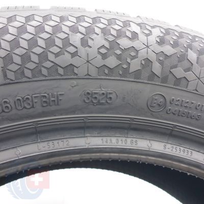 10. 225 55 17 4x Continental 225/55 R17 101V XL WinterContact Ts 870 P Winterreifen 2025 8,5-7,8mm