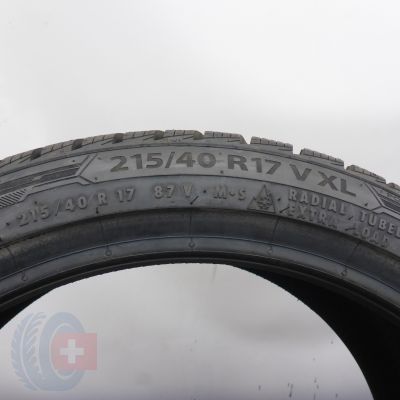 6.  215 40 17 2x BARUM 215/40 R17 87V XL Polaris 5 Winterreifen 2022 Ungebraucht  