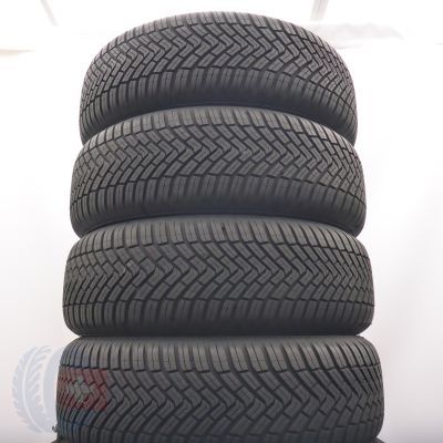 195 65 15 4x CONTINENTAL 195/65 R15 91T AllSeasonContact Ganzjahresreifen 2023 8-8,2mm WIE NEU 