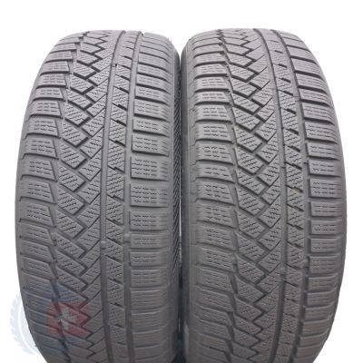 215 55 18 2x CONTINENTAL 215/55 R18 99V XL WinterContact TS850P Winterreifen 6,7mm 2021