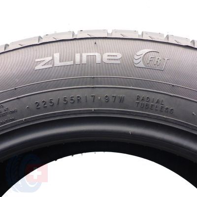 5. 225 55 17 4x NOKIAN 225/55 R17 97W zLine RunFlat Sommerreifen 2015, 2017 UNGEBRAUCHT