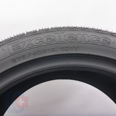 3. 275 40 19 1x GOODYEAR 275/40 R19 101Y Excellence RFT BMW Sommerreifen 2016 VOLL Ungebraucht  