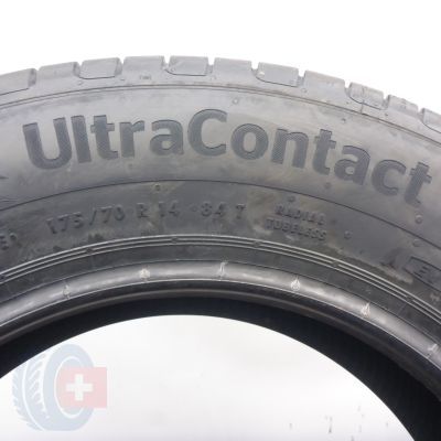 6. 175 70 14 4x CONTINENTAL175/70 R14 84T UltraContact  Sommerreifen 2024 VOLL WIE NEU 