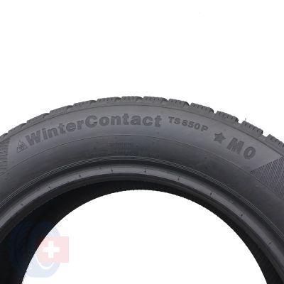 6. 2 x CONTINENTAL 225/55 R17 97H WinterContact TS850P M0 BMW Zima 2018 7,8mm