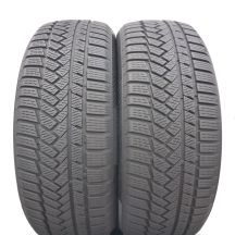 215 55 18 2x CONTINENTAL 215/55 R18 99V XL WinterContact TS850P Winterreifen 6,8mm 2021 Wie Neu