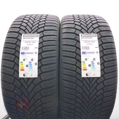 5.  255 40 20 4x BRIDGESTONE 255/40 R20 101W XL Blizzak 6 Winterreifen 2025 VOLL WIE NEU 