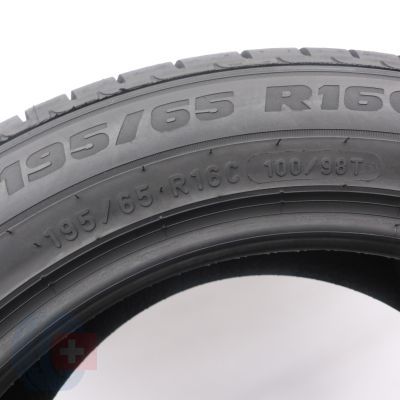 4. 195 65 16C 4x PIRELLI 195/65 R16C 100/98T Carrier Sommerreifen 2020 VOLL WIE NEU 
