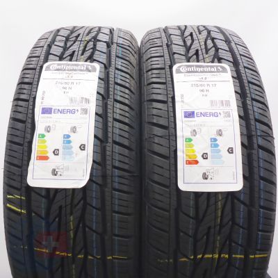 3. 215 60 17 4x CONTINENTAL 215/60 R17 96H ContiCrossContact LX2 Sommerreifen M+S 2024 VOLL WIE NEU
