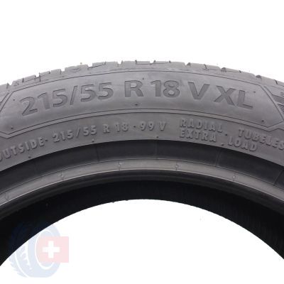 5. 215 55 18 2x BARUM 215/55 R18 99V XL Bravuris 5HM Sommerreifen 2020 WIE NEU VOLL