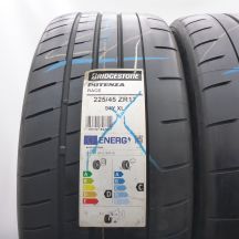 2. 225 45 17 2x BRIDGESTONE 225/45 ZR17 94Y XL Potenza Race Sommerreifen 2022 Ungebraucht   