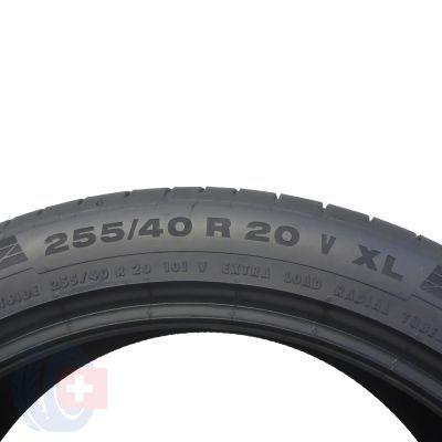 4. 1 x CONTINENTAL 255/40 R20 101V XL ContiSportContact 5 SAEL Sommerreifen  2022  6mm 