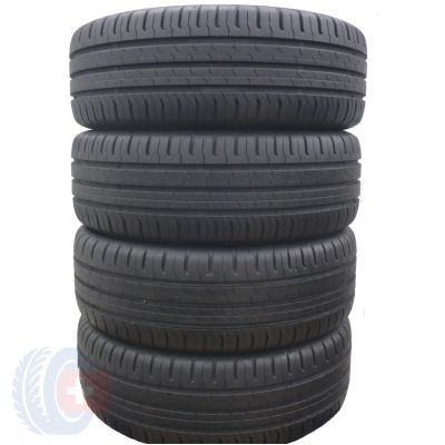 4 x CONTINENTAL 185/55 R15 82H ContiEcoContact 5 Sommerreifen 2018 6,2-7mm