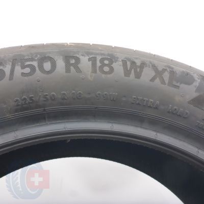 6. 225 50 18 2x CONTINENTAL 225/50 R18  99W XL PremiumContact 6 BMW Sommerreifen 2024 Ungebraucht  