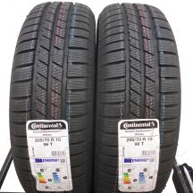 4. 4 x CONTINENTAL 205/70 R15 96T ContiCrossContact Winter Winterreifen 2022 WIE NEU VOLL