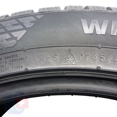 2. 245 45 18 2x NOKIAN 245/45 R18 100V XL WR Snowproof P Winterreifen 8,2mm 2023 Wie Neu