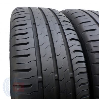 2. 4 x CONTINENTAL 185/55 R15 82H ContiEcoContact 5 Sommerreifen DOT16 6-6,8mm