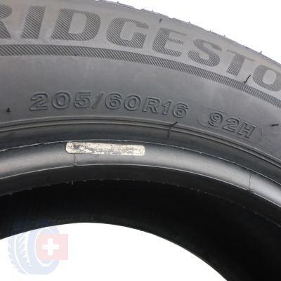 6. 4 x BRIDGESTONE 205/60 R16 92H Blizzak LM001 Winterreifen 2018 6-7mm