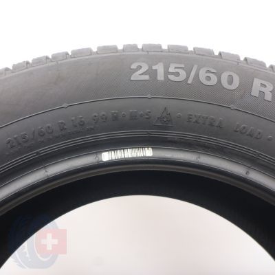 5. 215 60 16 2x CONTINENTAL 215/60 R16 99H XL ContiWinterContact TS830P Winterreifen 2018 7mm