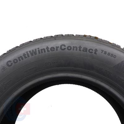 6.  195 65 14 4x CONTINENTAL 195/65 R14 89T ContiWinterContact TS 850 Winterreifen 2017 VOLL Ungebraucht   