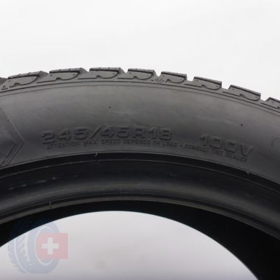 6. 245 45 18 4x GOODYEAR 245/45 R18 100V XL RunFlat BMW M0E UltraGrip 8 Perfromance Winterreifen 2018, 2022 6,5-7,8mm