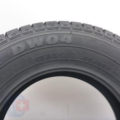 5. 155 80 12C 2x YOKOHAMA 155/80 R12 88/86P DW04 Sommerreifen 2011 Ungebraucht  