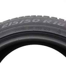 6. 215 50 18 2x PIRELLI 215/50 R18 92V Winter Sottozero 3 Winterreifden 2019 VOLL WIE NEU  