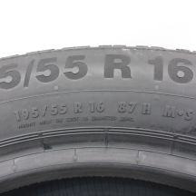 5. 195 55 16 2x CONTINENTAL 195/55 R16 87H ContiWinterContact TS850 Winterreifen 2014 5,8-6mm