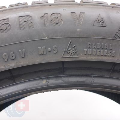 8. 245 45 18 4x CONTINENTAL 245/45 R18 96V  WinterContact TS 850 P Winterreifen 2023 VOLL WIE NEU 