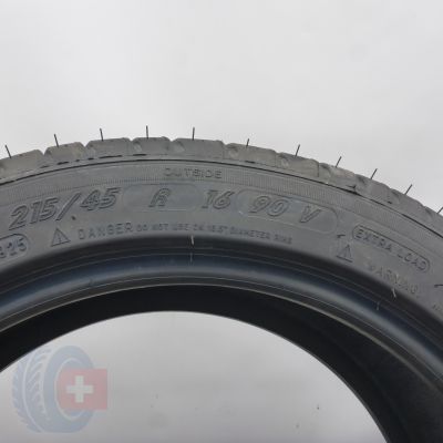 7.  215 45 16 4x MICHELIN  215/45 R16  90V XL Pilot Sport 3 A0 Sommerreifen 2025 VOLL WIE NEU