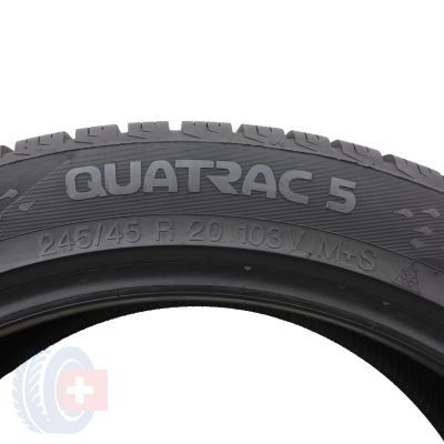 6. 245 45 19 4x VREDESTEIN 245/45 R20 103V XL Quatrac 5 Ganzjahresreifen 2017 6-6,9mm