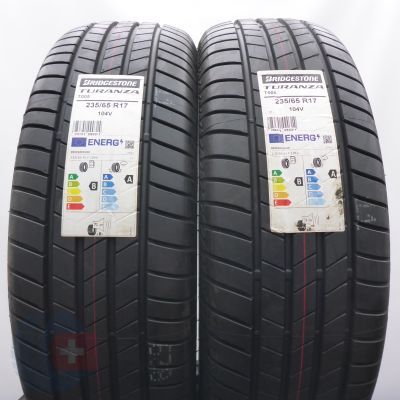 235 65 17 2x BRIDGSTONE 235/65 R17 104V Turanza T005 Sommerreifen 2022 Ungebraucht  