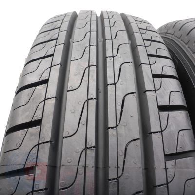 2. 185 75 16C 2x PIRELLI 185/75 R16C 104/102R Carrier Sommerreifen 2018 WIE NEU VOLL