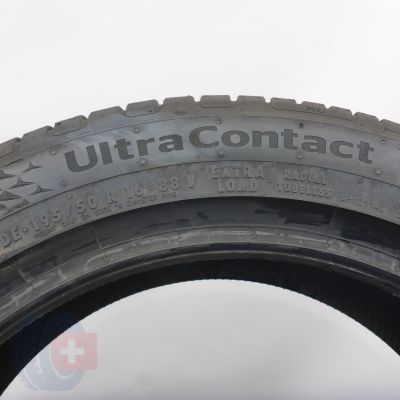6. 195 50 16 4x CONTINENTAL 195/50 R16  88V XL UltraContact Sommerreifen 2023 VOLL WIE NEU  6. 195 50 16 4x CONTINENTAL 195/50 R16  88V XL UltraContact Sommerreifen 2023 VOLL WIE NEU