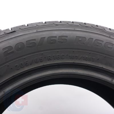 6. 205 65 16C 2x PIRELLI 205/65 R16C 107/105T Carrier Sommerreifen 2021 8,8mm