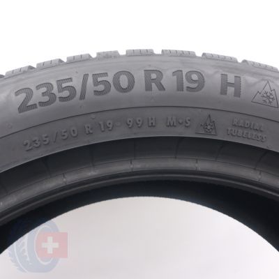 5. 235 50 19 2x CONTINENTAL 235/50 R19 99H WinterContact TS870P Winterreifen 2023 WIE NEU 