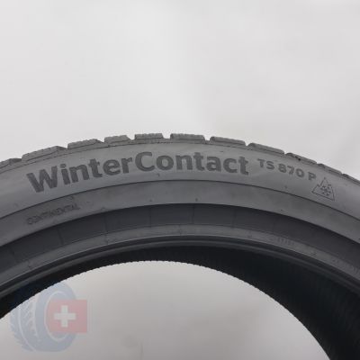 6. 255 40 21 4x CONTINENTAL 255/40 R21 102T XL WinterContact TS 870 P Winterreifen  2024 8,8-8,5mm