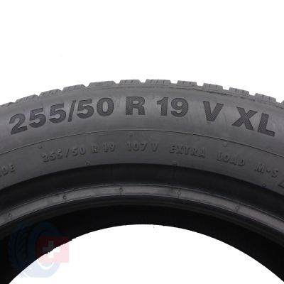 4. 1 x CONTINENTAL 255/50 R19 107V XL WinterContact TS850P SUV Winterreifen 2018 6,3mm