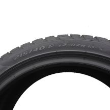 6. 215 40 17 2x PIRELLI 215/40 R17 87H XL Sottozero 3 Winter Winterreifen 2017 WIE NEU VOLL