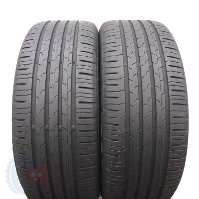 4. 195 50 16 4x CONTINENTAL 195/50 R16 88V XL EcoContact 6 Sommerreifen 6mm 2020