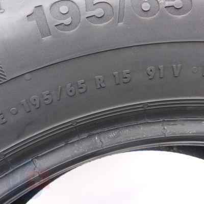 7. 195 65 15 4x CONTINENTAL 195/65 R15 91V ContiPremiumContact 5 Sommerreifen 2018  VOLL Ungebraucht   