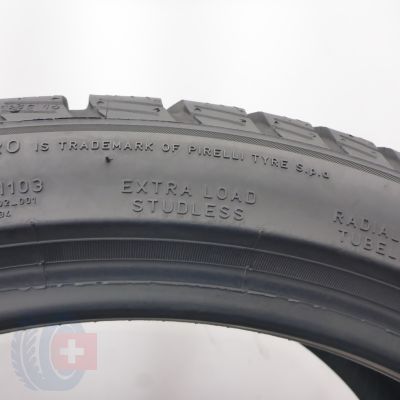 11. 235 40 18 4x PIRELLI 235/40 R18 95V XL MO Sottozero 3 Winter Winterreifen 2019 7-7,5mm