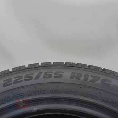 6. 225 55 17C 2x PIRELLI 225/55 R17C 109/107T Crrier Winter Winterreifen 2024 VOLL WIE NEU 