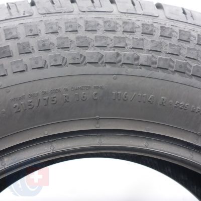 5. 215 75 16C 4x CONTINENTAL 215/75 R16C 116/114R VanContact Ultra Sommerreifen 2024 8,8-9mm