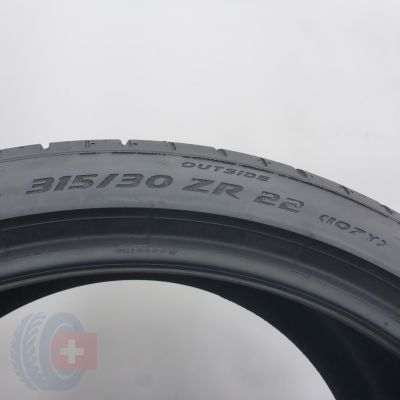 5. 315 30 22 2x PIRELLI 315/30 R22 107Y XL PZero Corsa N0 Sommerreifen 2024 5,5mm