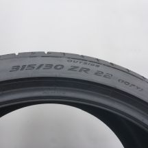 5. 315 30 22 2x PIRELLI 315/30 R22 107Y XL PZero Corsa N0 Sommerreifen 2024 5,5mm