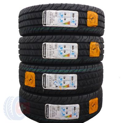 4 x CONTINENTAL 195/65 R16C 104/102T ContiVanContact 100 Sommerreifen 2020 WIE NEU VOLL