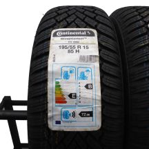 4. 195 55 15 4x CONTINENTAL 195/55 R15 85H WinterContact TS860 Winterreifen 2020 WIE NEU VOLL