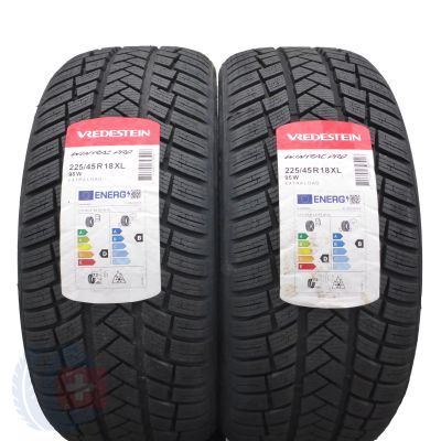 6. 225 45 18 4x VREDESTEIN 225/45 R18 95W XL Wintrac Pro Winterreifen 2022 VOLL Wie Neu