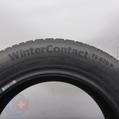 7. 205 60 16 2x CONTINENTAL 205/60 R16 92H WinterContact TS850P Winterreifen 2022 6,5-7,4mm
