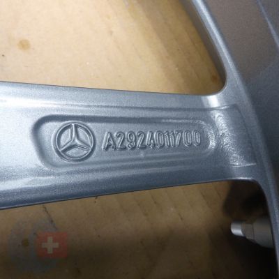 10. 4 x Alufelgen 21 MERCEDES  GLE 5x112 Et52,5/38 10/11J Original AMG RDKS